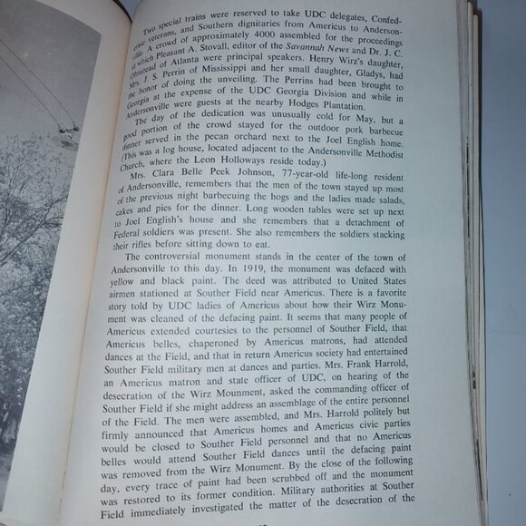 1973 Andersonville Georgia USA By Peggy Sheppard-SC/AS IS - Picture 6 of 6